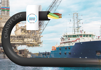DNV GL certified chainflex cables for e-chains